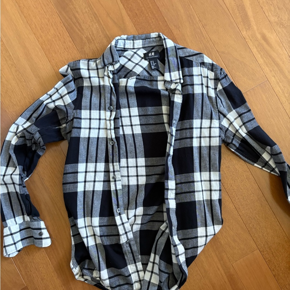 H&M Men’s Plaid Flannel